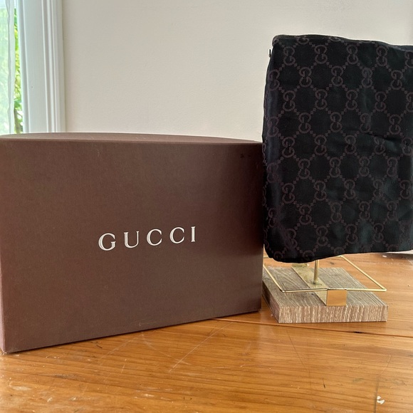 Gucci Shoe Box & Dust Bag Brown - Picture 14 of 14